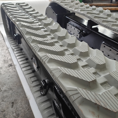 Farms Rubber Steel Tracked Chassis System for Truck Loaders and Indoor Elevators