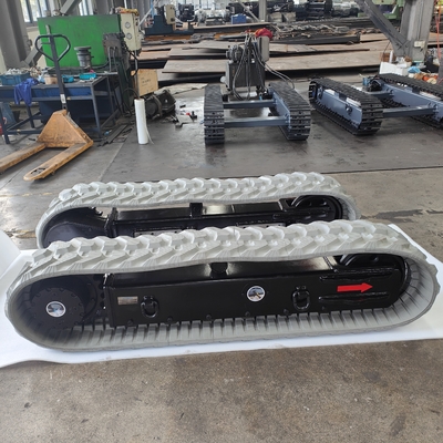 Farms Rubber Steel Tracked Chassis System for Truck Loaders and Indoor Elevators