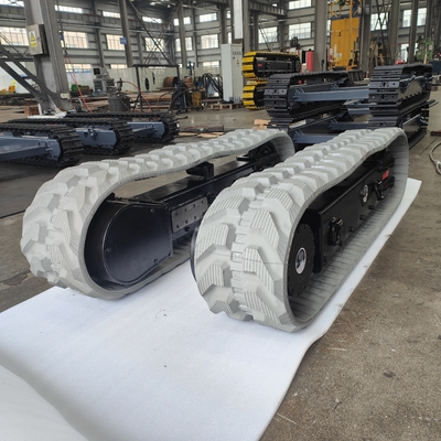 Farms Rubber Steel Tracked Chassis System for Truck Loaders and Indoor Elevators