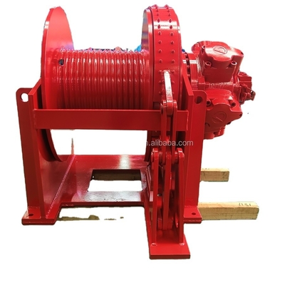 10Tons Ship Deck Hydraulic Winch Lifting Crane for Smooth Loading and Unloading