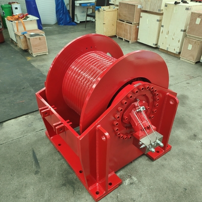 Hydraulic Power Source 55000LBS 25 Tons Winch for Mobile Crane and Drilling Machine