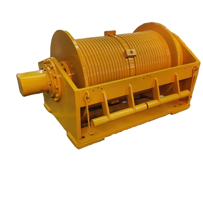 25T High Torque Towing Motor Wire Line Hydraulic Winch for Flag Pole Speed 0-40m/min