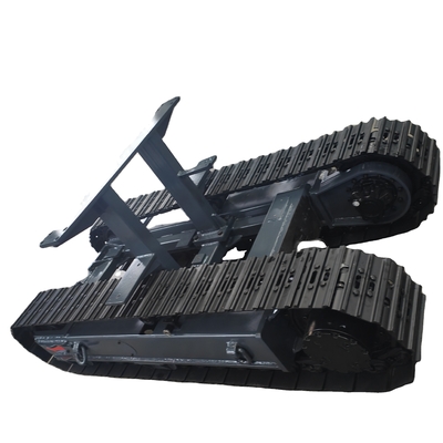 8 T Steel Crawler Track frame Undercarriage for Machinery Repair Shops Tracked Chassis