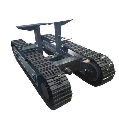 8 T Steel Crawler Track frame Undercarriage for Machinery Repair Shops Tracked Chassis