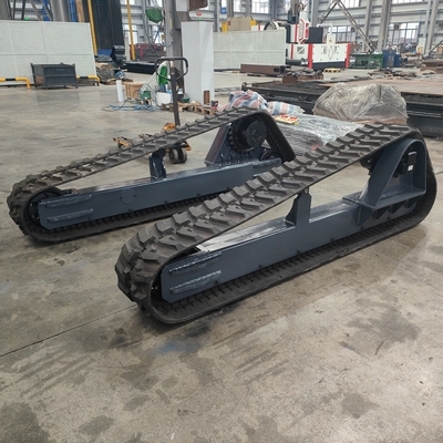 Construction Works Solution 5ton Hydraulic Crawler Rotary Steel Tracked Undercarriage