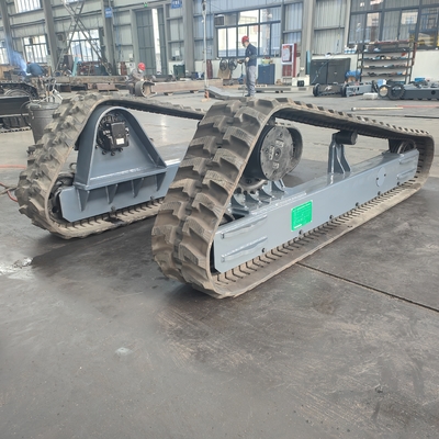 Construction Works Solution 5ton Hydraulic Crawler Rotary Steel Tracked Undercarriage
