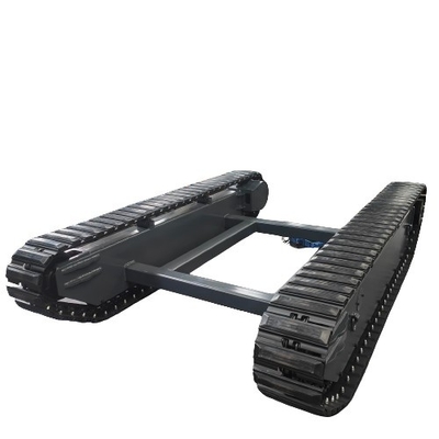 TR600 Custom 120KG Payload All Terrain Remote Control Rubber Track Crawler Chassis for UGV Robot