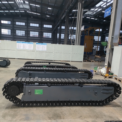 TR600 Custom 120KG Payload All Terrain Remote Control Rubber Track Crawler Chassis for UGV Robot