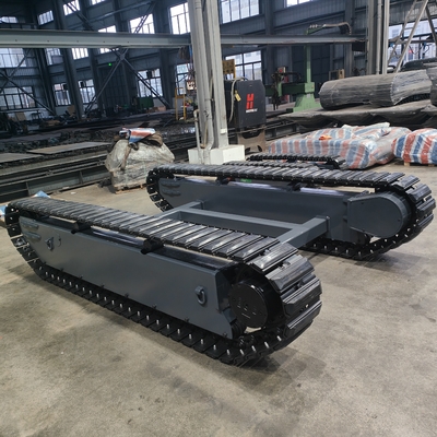 TR600 Custom 120KG Payload All Terrain Remote Control Rubber Track Crawler Chassis for UGV Robot