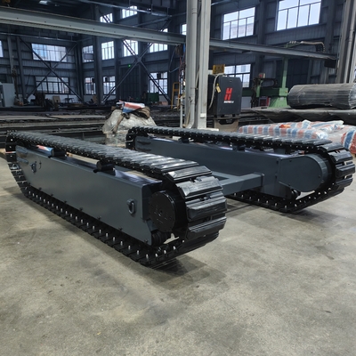 TR600 Custom 120KG Payload All Terrain Remote Control Rubber Track Crawler Chassis for UGV Robot