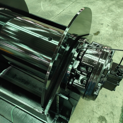 50KN Hydraulic Winch With GM Motor For Crane and Marine Mooring Anchor Winch 11000LBS