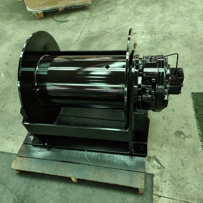 50KN Hydraulic Winch With GM Motor For Crane and Marine Mooring Anchor Winch 11000LBS
