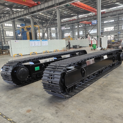 Building Material Shops Steel Rubber Track Chassis 65 T Steel Undercarriage for Excavator