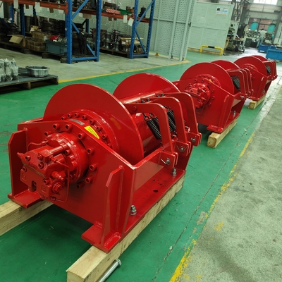 High Capacity 0.5-30 ton Hydraulic Winch Lifting Machine 1200W Power for Drilling Rig