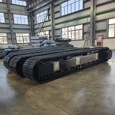 20-ton Steel Track Chassis for Construction Works on Excavators and Bulldozers Design