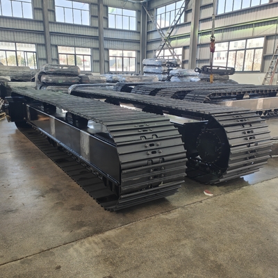 20-ton Steel Track Chassis for Construction Works on Excavators and Bulldozers Design