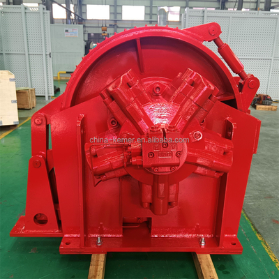 High Carbon Steel 30Tons 50Tons Ship Deck Anchor Hydraulic Winch for Lifting and Pulling
