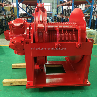 High Carbon Steel 30Tons 50Tons Ship Deck Anchor Hydraulic Winch for Lifting and Pulling