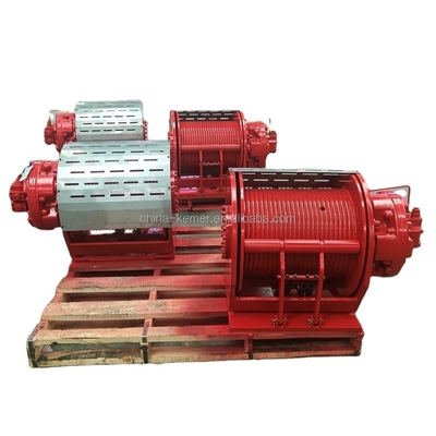 Hydraulic Winch for Mining Drilling Rig Wire Rope in Speed and Powerful