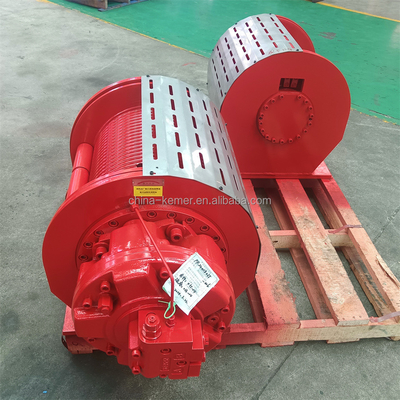 Hydraulic Winch for Mining Drilling Rig Wire Rope in Speed and Powerful