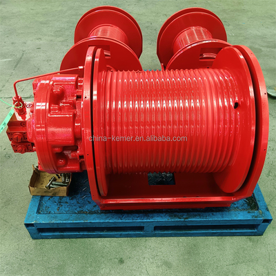 Hydraulic Winch for Mining Drilling Rig Wire Rope in Speed and Powerful