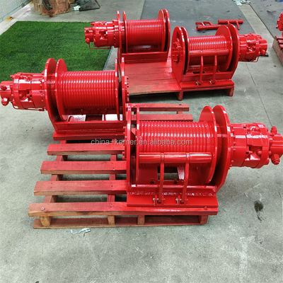 Hydraulic Winch for Mining Drilling Rig Wire Rope in Speed and Powerful