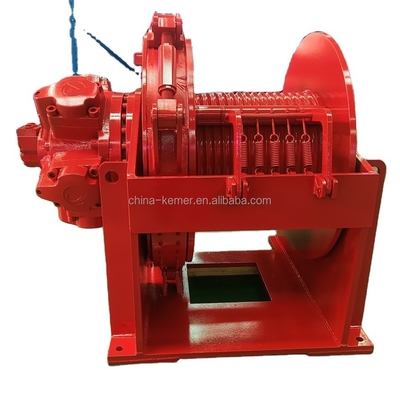 Versatile 10 Tons Hydraulic Winch for Ships Fishing Boats Dredgers and Anchor Winches