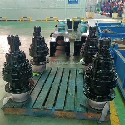 Hydraulic Motor Drive Shaft Slewing Drive Gear Box Reducer for Customized Support