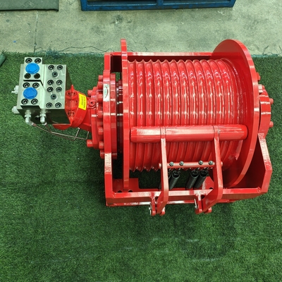 2t 4t 6t 8t 10t Hydraulic Winch for Dredgers Pontoon Crane Excavator and Pulling Wood