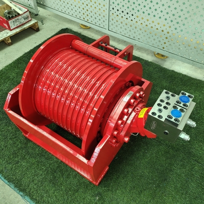 2t 4t 6t 8t 10t Hydraulic Winch for Dredgers Pontoon Crane Excavator and Pulling Wood