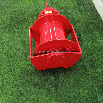 Hydraulic Motor and Gear Box Reducer Winch for Pulling Application on 12V Car Trailers