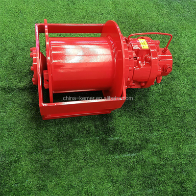 Hydraulic Motor and Gear Box Reducer Winch for Pulling Application on 12V Car Trailers