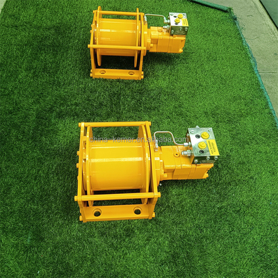 Hydraulic Motor and Gear Box Reducer Winch for Pulling Application on 12V Car Trailers
