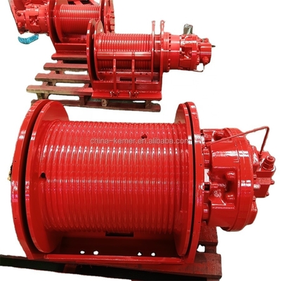 Steel Wire Rope Lifting Equipment 10tons 20tons Crane Hydraulic Winch for Heavy Duty