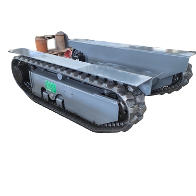 Machinery Repair Shops 3.5T Rubber Crawler Loading Rubber Tracked Chassis Undercarriage