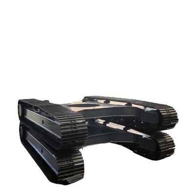 Custom 20T Electric Rubber Crawler Tracked Undercarriage Platform for Farming Industry
