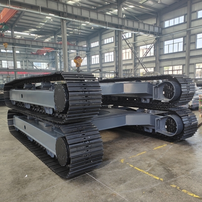 Custom 20T Electric Rubber Crawler Tracked Undercarriage Platform for Farming Industry