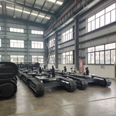 Energy Mining 10T Customized Rubber Track Undercarriage Chassis for Crawler Vehicles