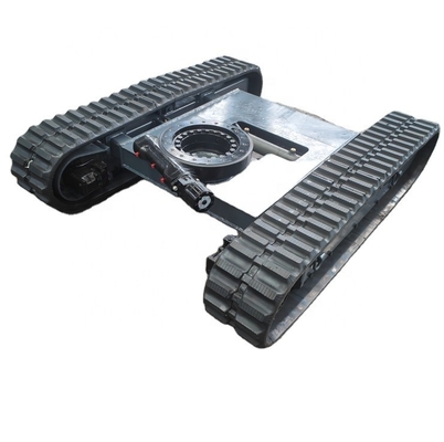 Machinery Repair Shops Customized Rubber Track Undercarriage System with Rotation