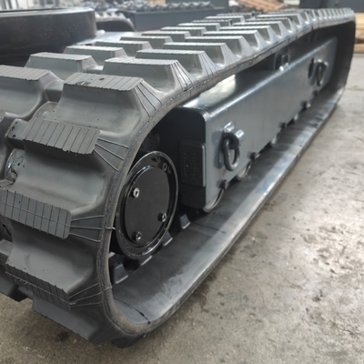 Machinery Repair Shops Customized Rubber Track Undercarriage System with Rotation