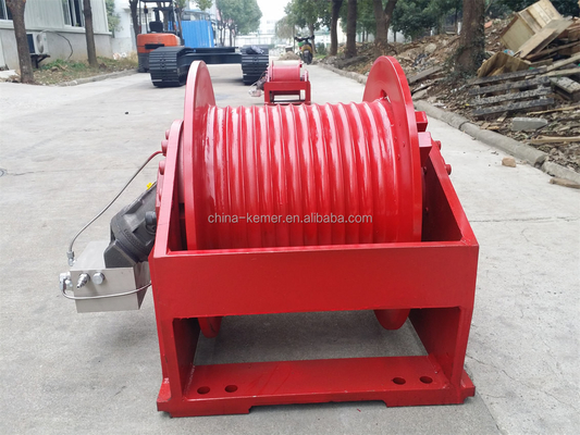 12V Voltage Hydraulic Hoisting Winch for Marine Ships 10Ton Capacity Speed 0-40m/min