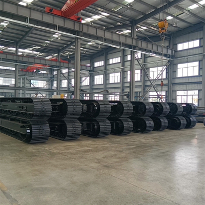 Excavator Track Undercarriage Chasis for Mining Mobile Crusher in Heavy Duty Conditions