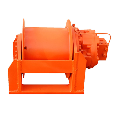 12V Voltage Hydraulic Hoisting Winch for Marine Ships 10Ton Capacity Speed 0-40m/min