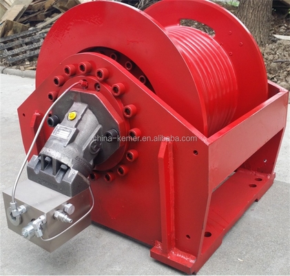 120V High Carbon Steel 10 Tons Hydraulic Trawl Winch for Marine Mooring and Lifeboat Davit