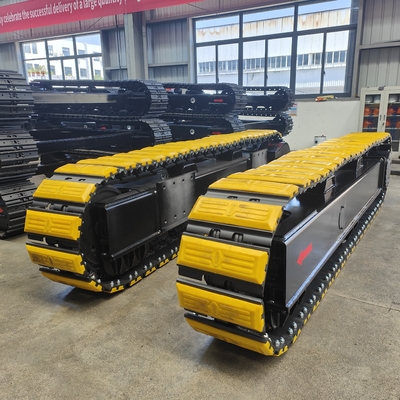 35ton Steel Crawler Chassis for Excavator and Conveying Equipment Excellent Performance