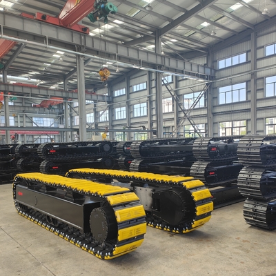35ton Steel Crawler Chassis for Excavator and Conveying Equipment Excellent Performance
