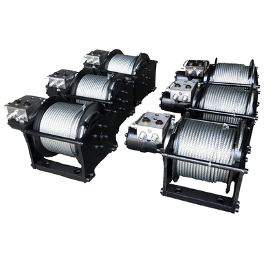 0-650KN Capacity Small Track Crane Winch with Hydraulic Motor and Low Noise Operation
