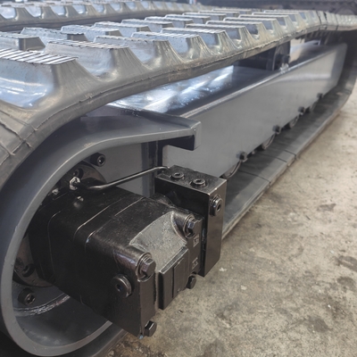 2ton 2.5ton 3ton 3.5ton 4ton Rubber Track Undercarriage for Small Drilling Rig Machine