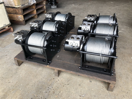 0-650KN Capacity Small Track Crane Winch with Hydraulic Motor and Low Noise Operation