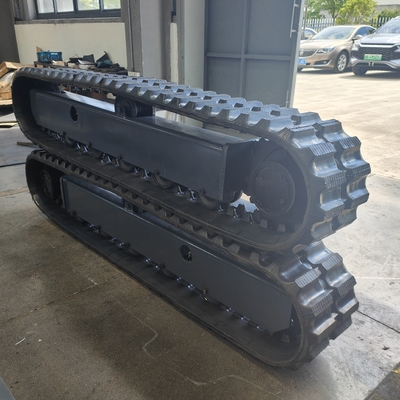 2ton 2.5ton 3ton 3.5ton 4ton Rubber Track Undercarriage for Small Drilling Rig Machine